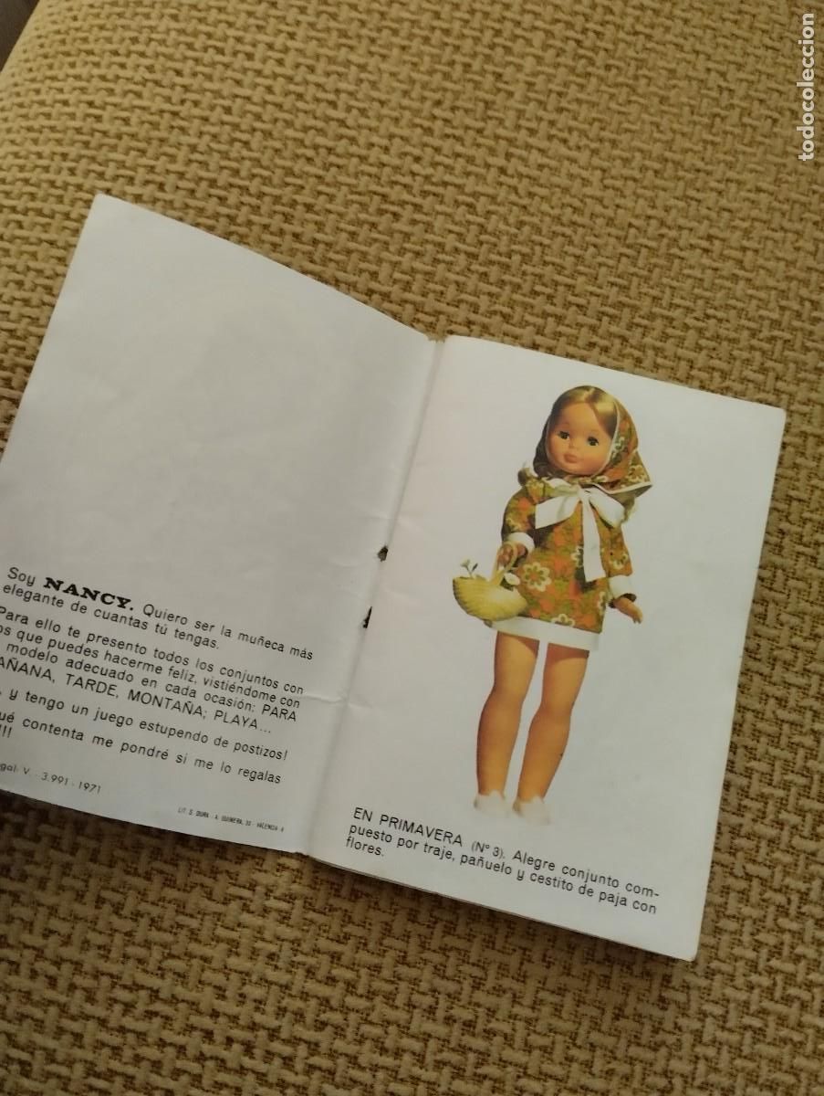 Mu&ntilde;ecas Nancy y Lucas: Lote Cat&aacute;logos Nancy 1971 - Foto 16