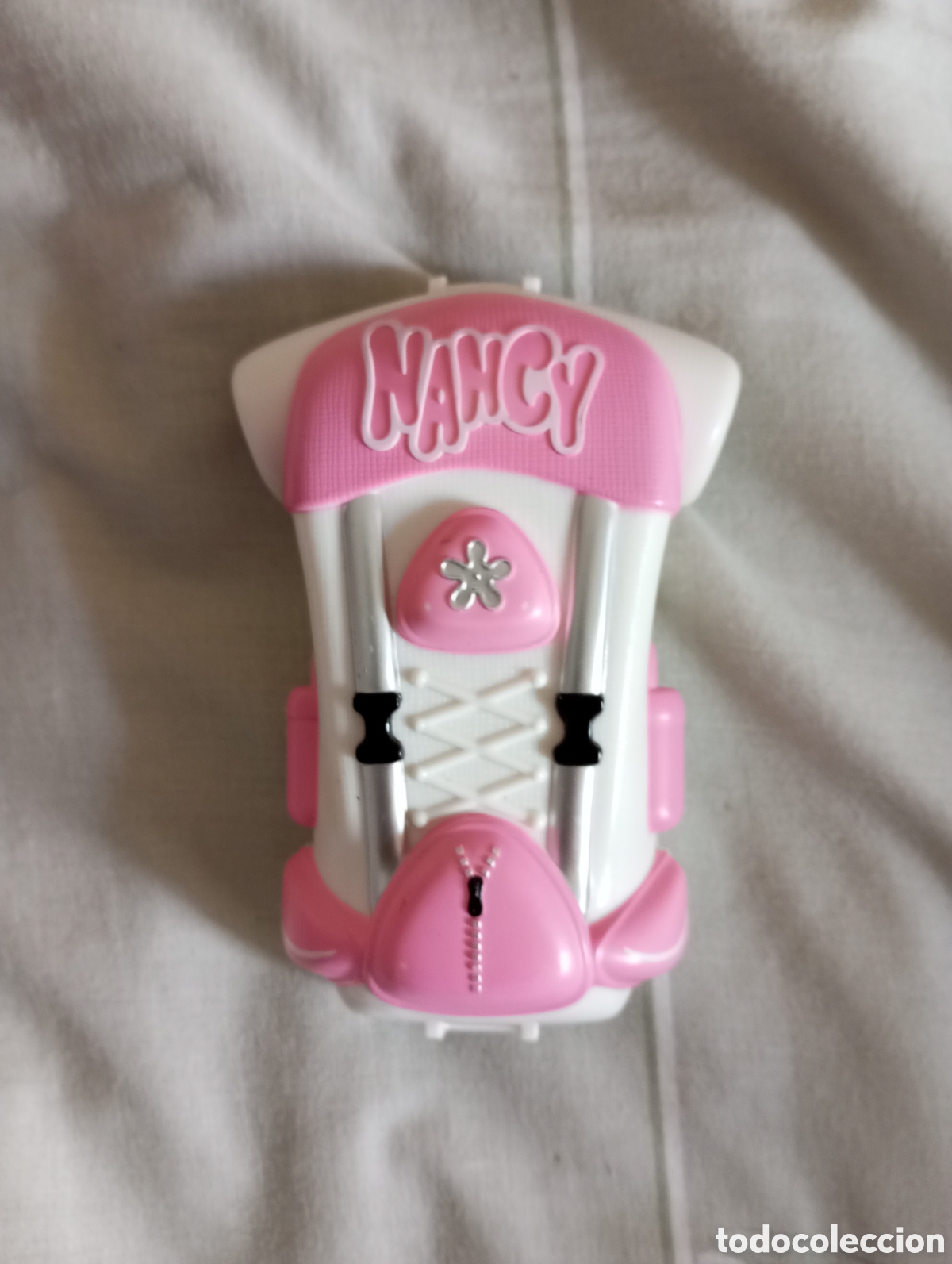 Mu&ntilde;ecas Nancy y Lucas: Mochila de Nancy pl&aacute;stico duro - Foto 1