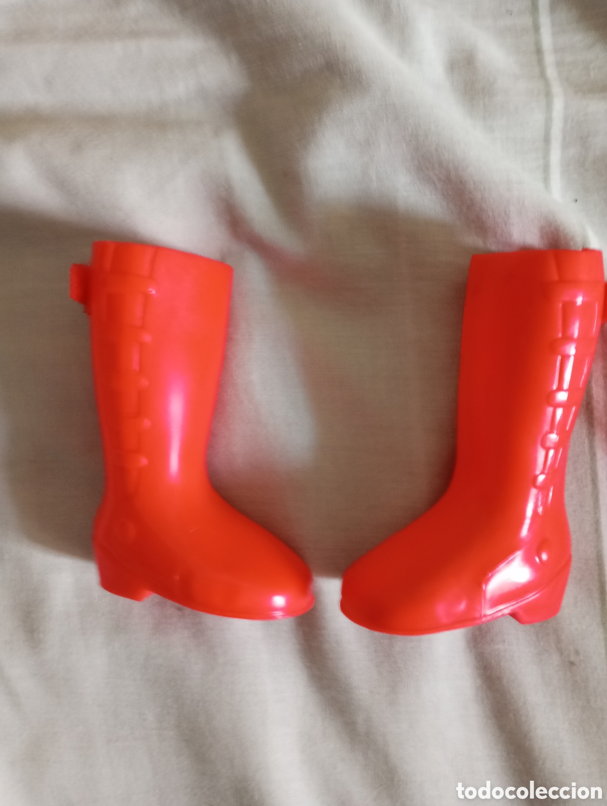 Mu&ntilde;ecas Nancy y Lucas: Botas altas de Nancy en rojo - Foto 2