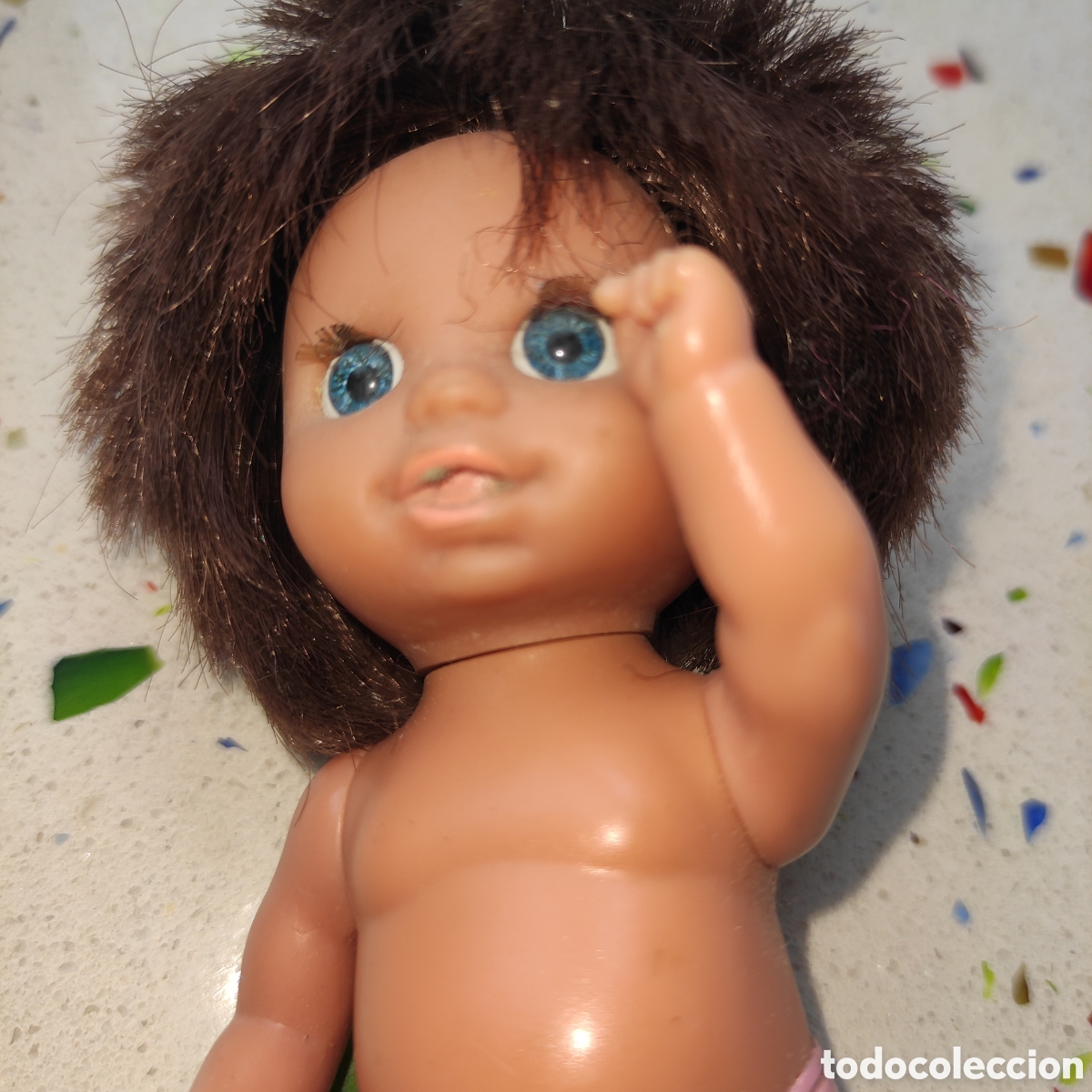 Mu&ntilde;ecas Nancy y Lucas: Beb&eacute; mulato Nancy New . Alg&uacute;n defecto - Foto 5