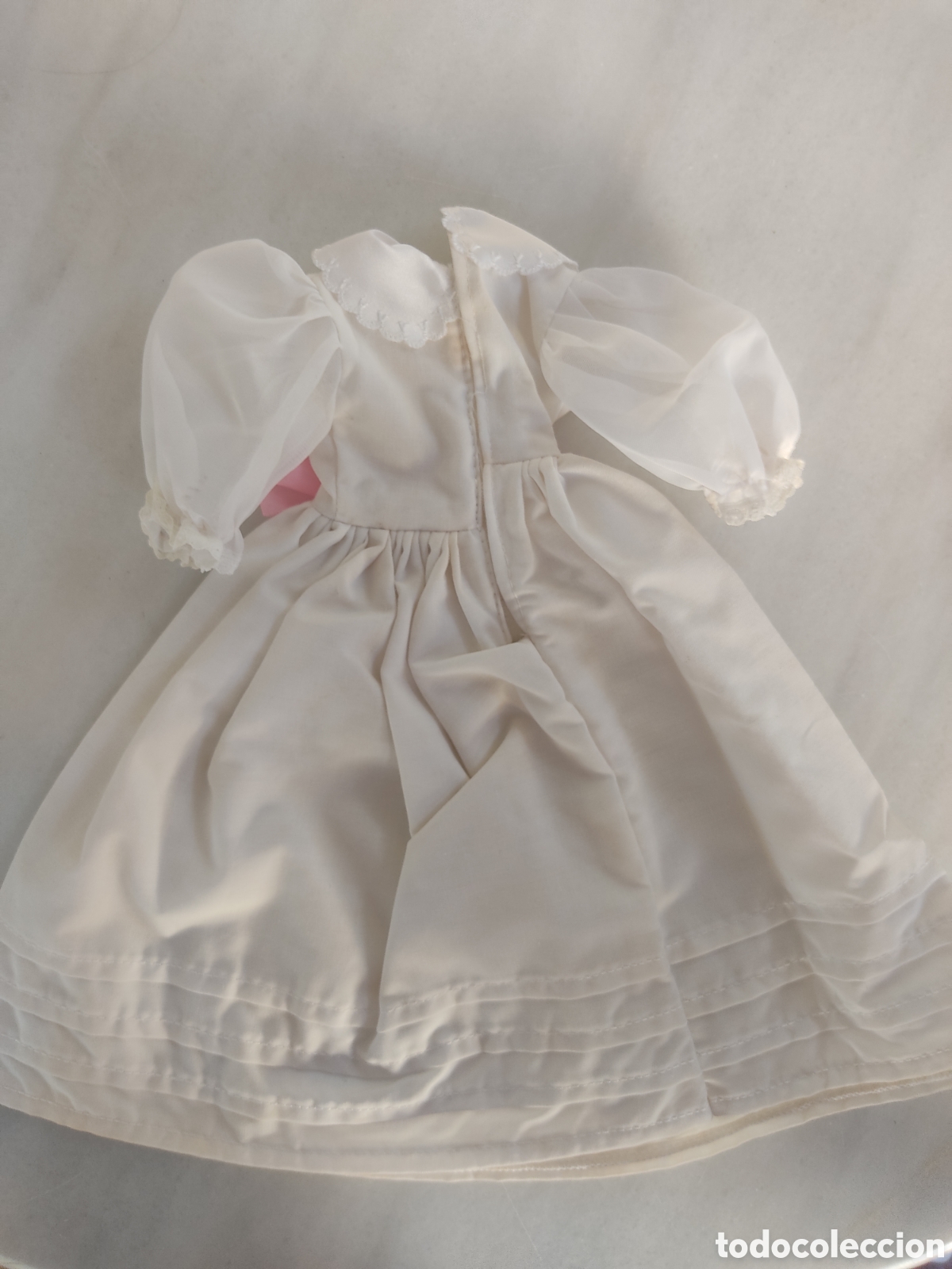 Mu&ntilde;ecas Nancy y Lucas: vestido de Nancy con dos lazos rosas original - Foto 5