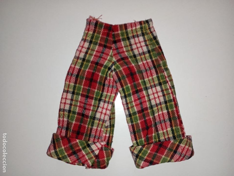 Mu&ntilde;ecas Nancy y Lucas: Pantal&oacute;n de mu&ntilde;eca Nancy conjunto escoces - Foto 1
