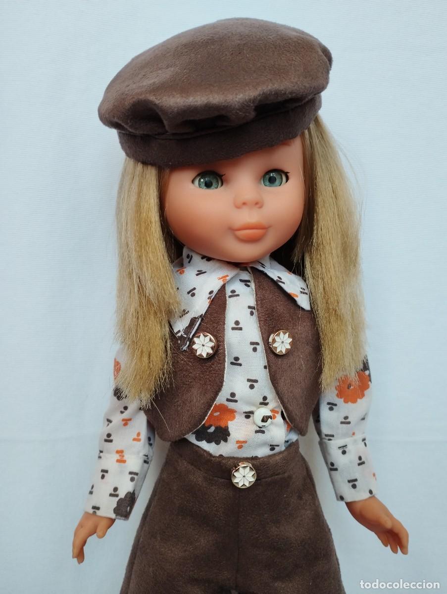 Mu&ntilde;ecas Nancy y Lucas: Conjunto vintage para Nancy estilo cal&eacute;, boho, pub - Foto 4