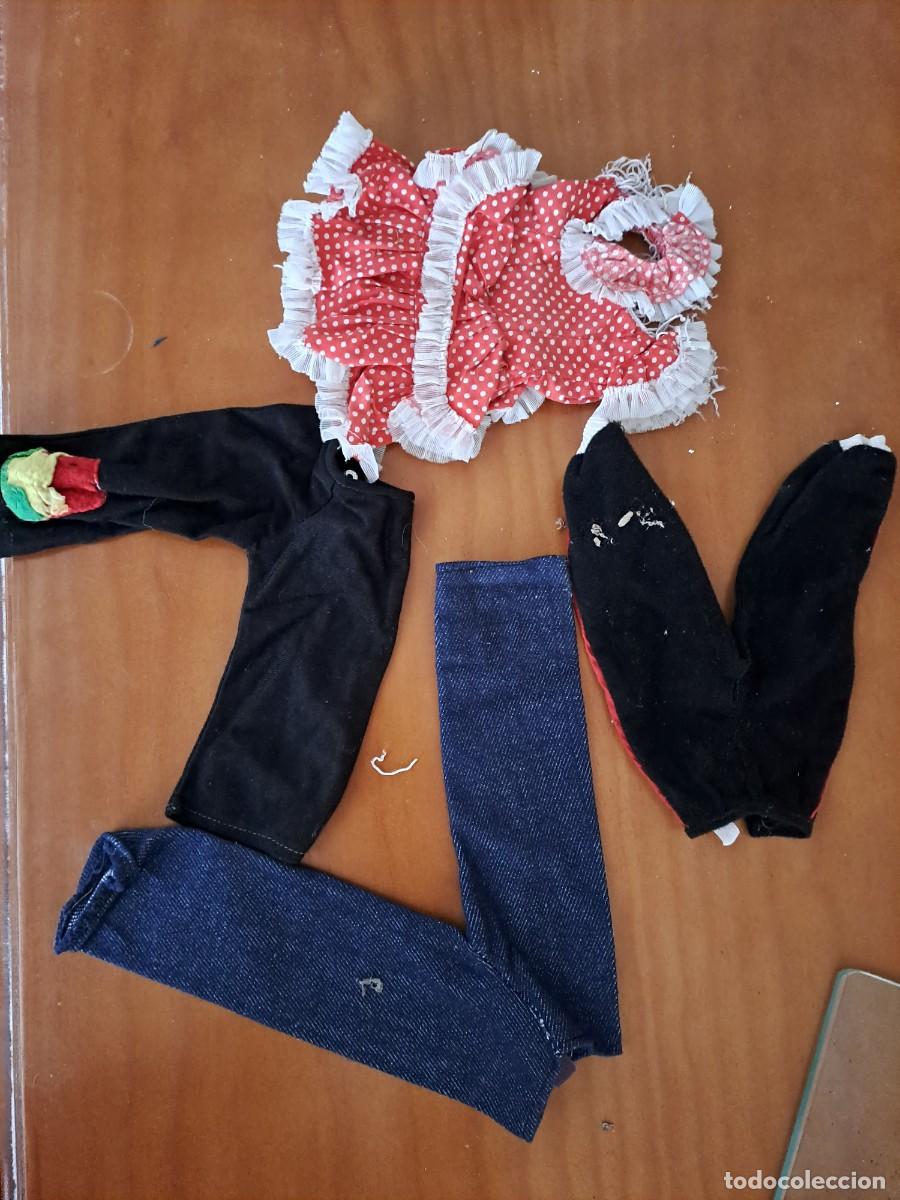 Mu&ntilde;ecas Nancy y Lucas: Ropa Nancy y lucas vestidos rojo gitana - Foto 1