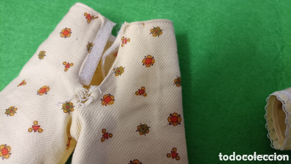 Mu&ntilde;ecas Nancy y Lucas: Dif&iacute;cil versi&oacute;n pijama de Nancy a&ntilde;os 70 amarillo - Foto 5