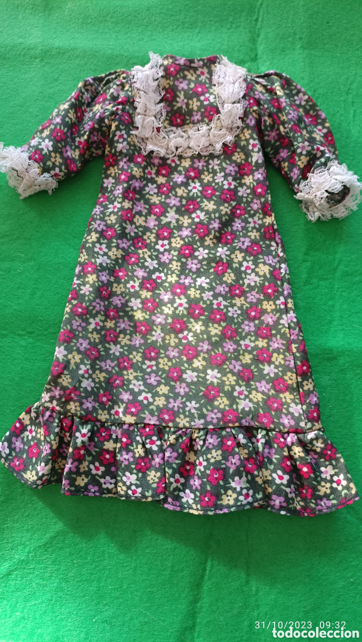Mu&ntilde;ecas Nancy y Lucas: Nancy vestido Maxi versi&oacute;n dif&iacute;cil verde - Foto 1