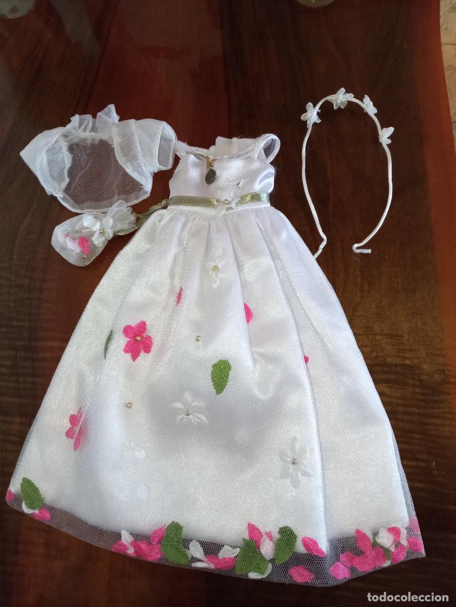 Mu&ntilde;ecas Nancy y Lucas: Nancy vestido de comunion - Foto 1
