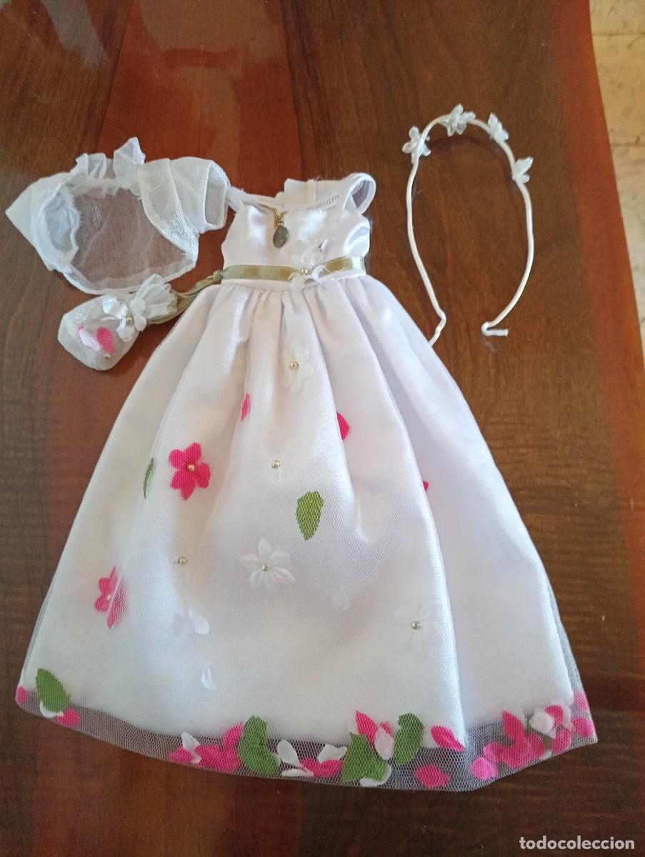 Mu&ntilde;ecas Nancy y Lucas: Nancy vestido de comunion - Foto 5
