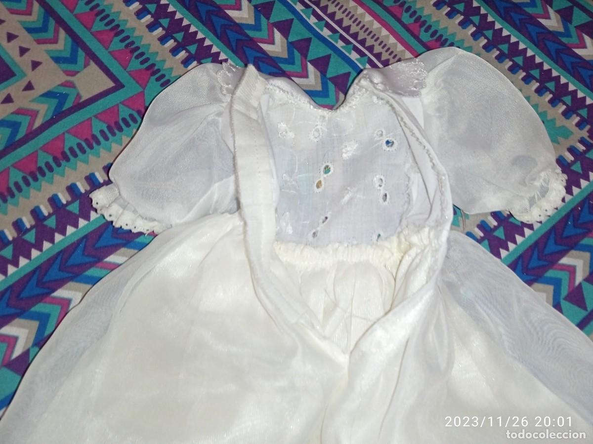 Mu&ntilde;ecas Nancy y Lucas: VESTIDO Y DIADEMA DE COMUNION NANCY - Foto 10