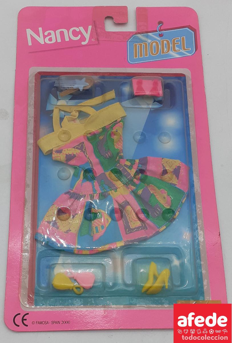 Mu&ntilde;ecas Nancy y Lucas: BLISTER ORIGINAL VESTIDO NANCY MODEL 2000 - Foto 1