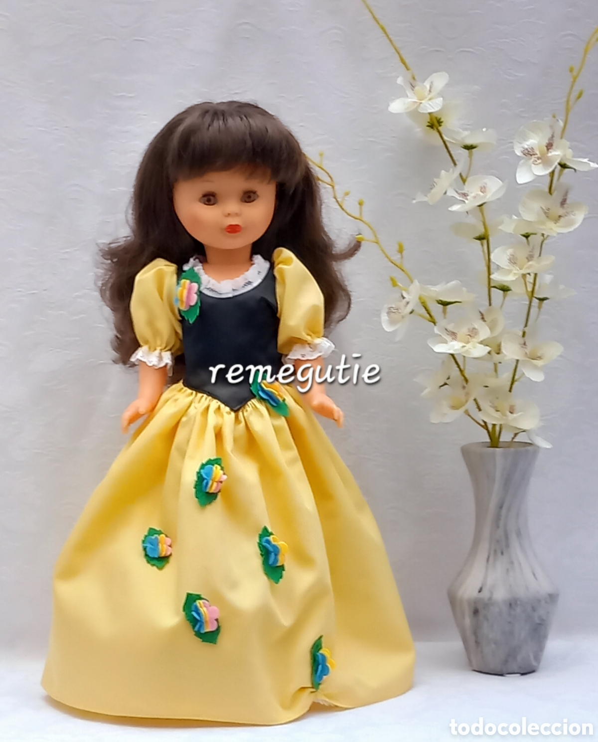 Mu&ntilde;ecas Nancy y Lucas: conjunto blancanieves confeccionado - Foto 4