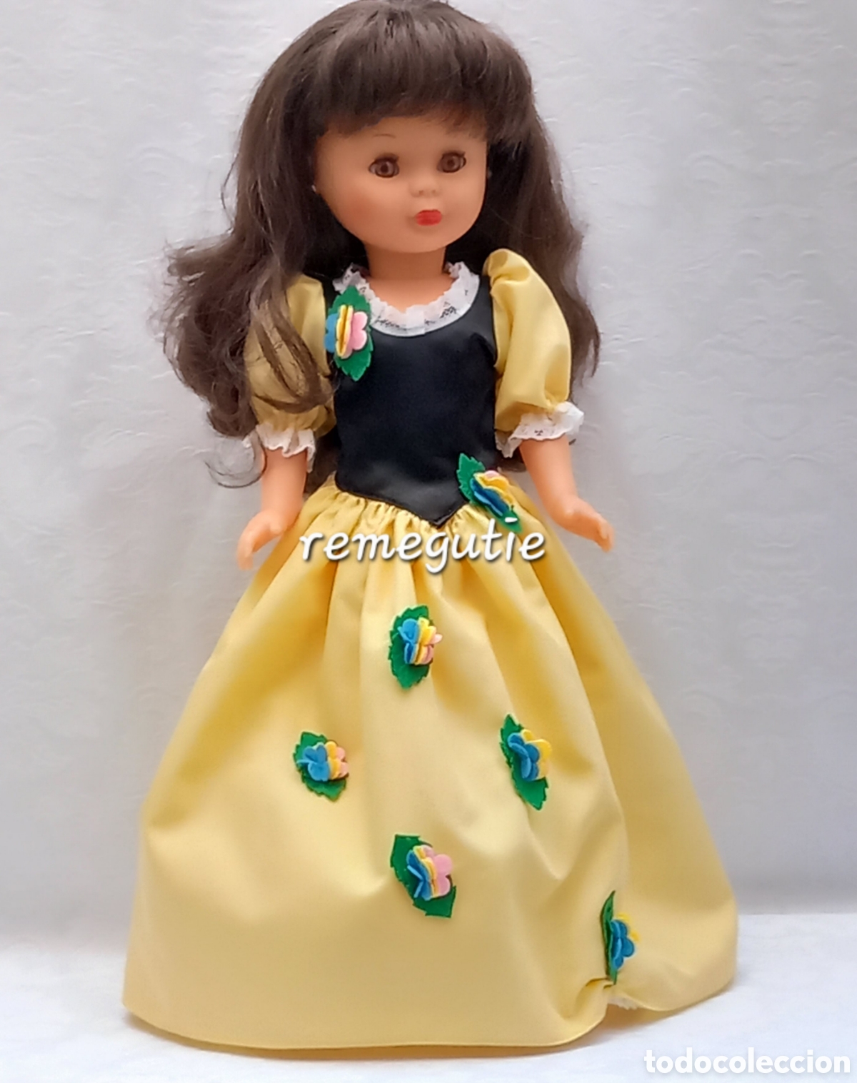 Mu&ntilde;ecas Nancy y Lucas: conjunto blancanieves confeccionado - Foto 1