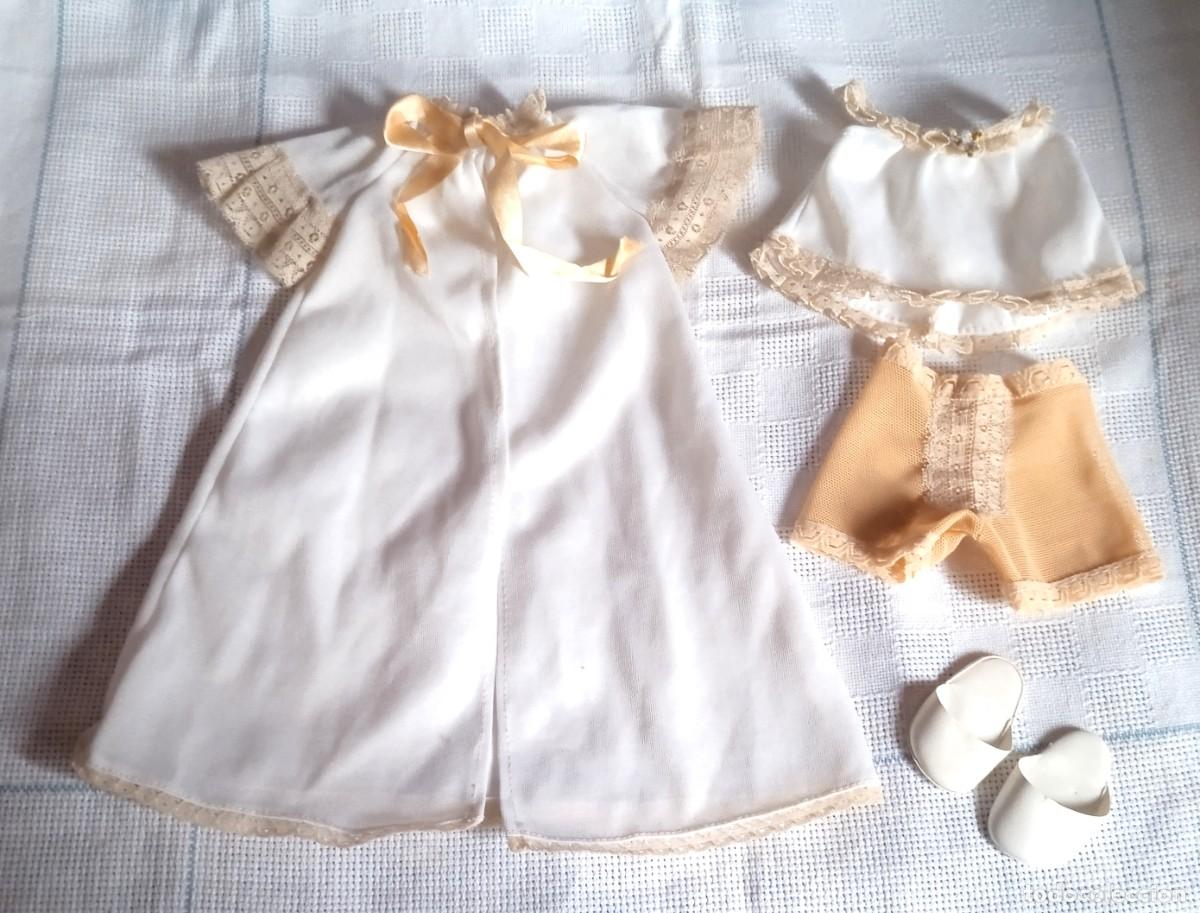 Mu&ntilde;ecas Nancy y Lucas: CONJUNTO 3 PIEZAS INTIMATE BLANCO NANCY - Foto 9