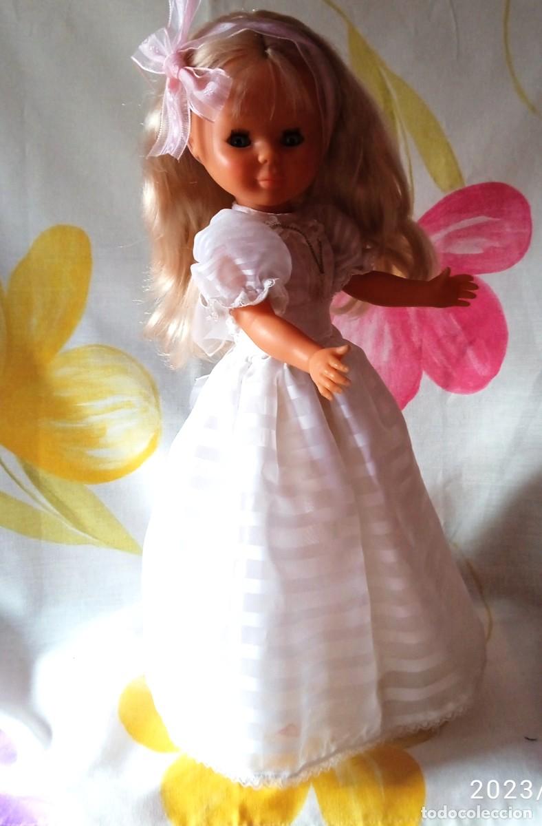 Mu&ntilde;ecas Nancy y Lucas: VESTIDO COMUNION NANCY - Foto 3