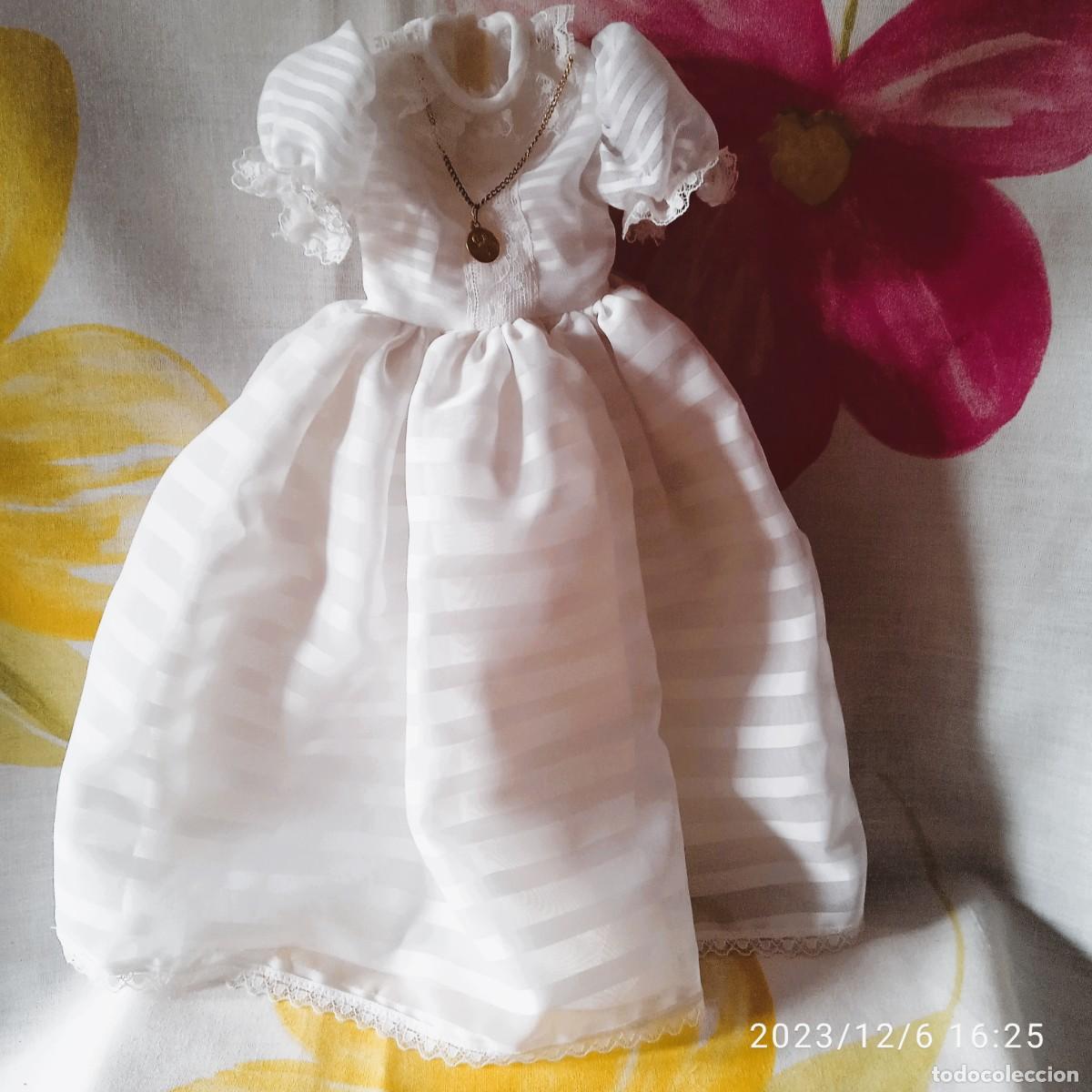 Mu&ntilde;ecas Nancy y Lucas: VESTIDO COMUNION NANCY - Foto 6