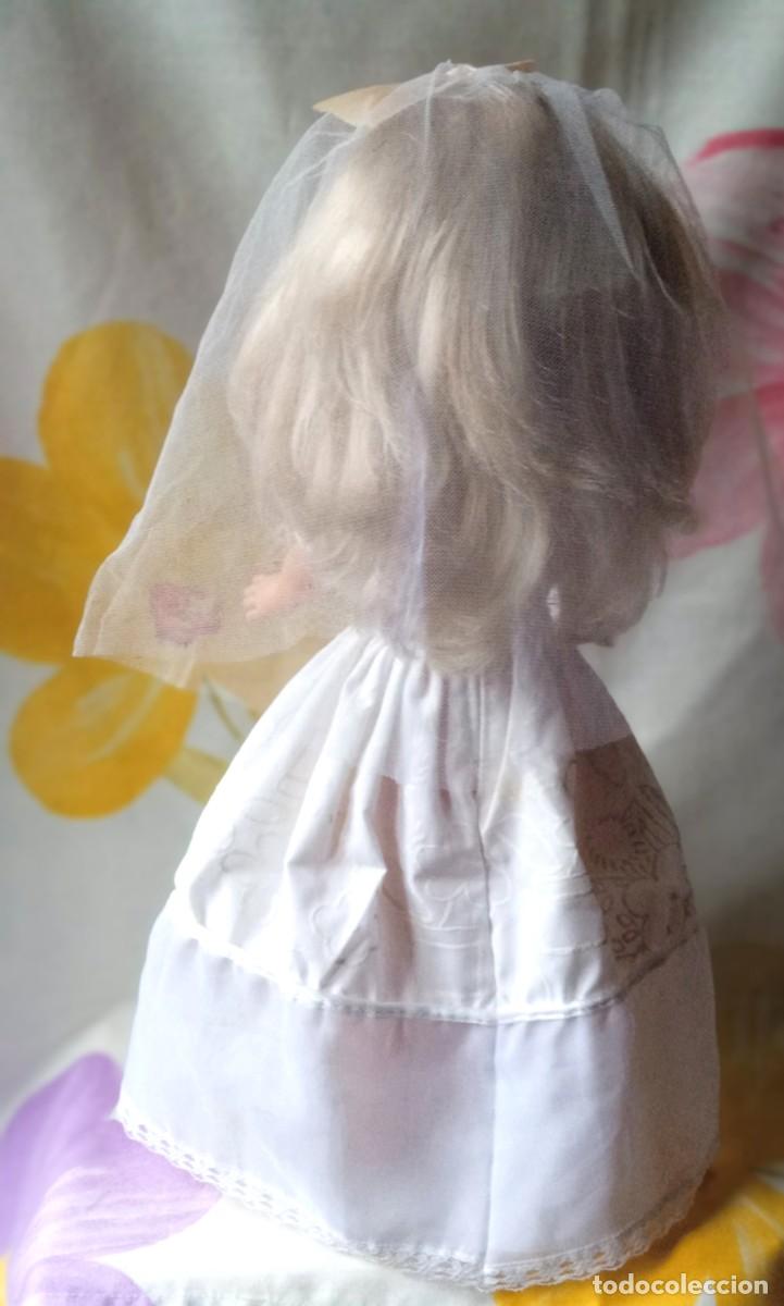 Mu&ntilde;ecas Nancy y Lucas: VESTIDO COMUNION CON VELO NANCY-ORIGINAL - Foto 4