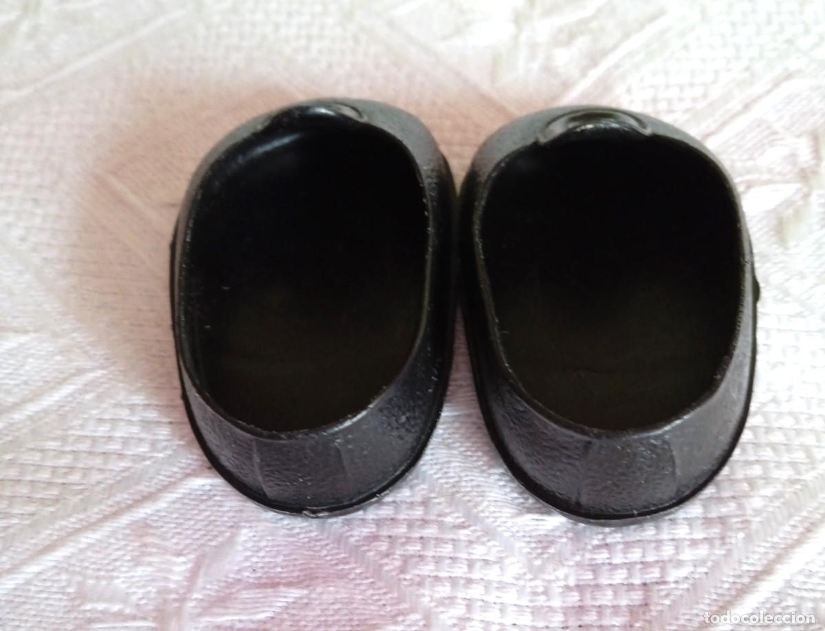 Mu&ntilde;ecas Nancy y Lucas: ZAPATOS NEGROS BOTON NANCY-ORIGINALES - Foto 4