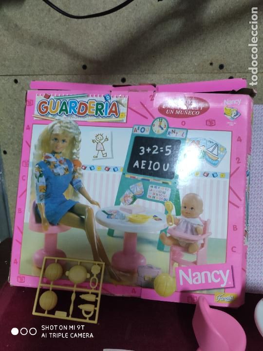 Mu&ntilde;ecas Nancy y Lucas: nancy guarderia completa en caja - Foto 2