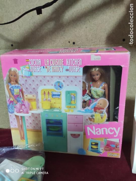 Mu&ntilde;ecas Nancy y Lucas: nancy cocina en caja y no juagada - Foto 5