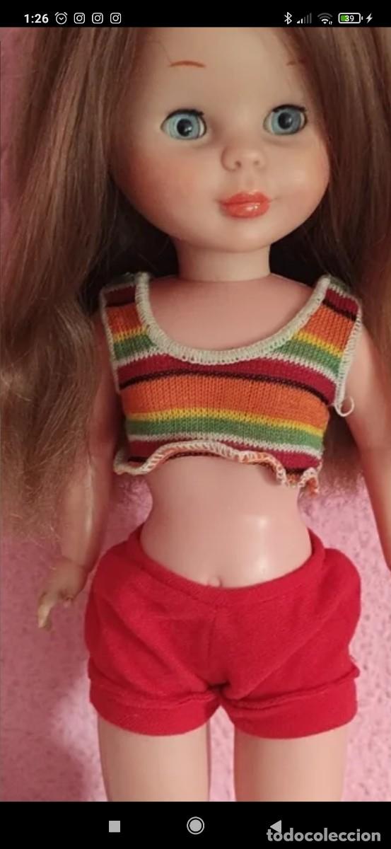 Mu&ntilde;ecas Nancy y Lucas: 1972 pantal&oacute;n y Jersey 1972 mini short - Foto 1