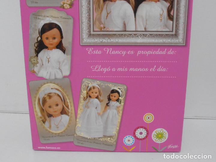 Muñeca Nancy Colección Rubia Mi Primera Comunión Famosa