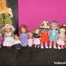 Muñecas Nancy y Lucas: GRAN LOTE DE 10 MUÑECAS DE FAMOSA DE COLECCIÓN AÑOS 70 Y 80 BEGOÑA MELY CHERRY MAY ARLET KIKA NANCY
