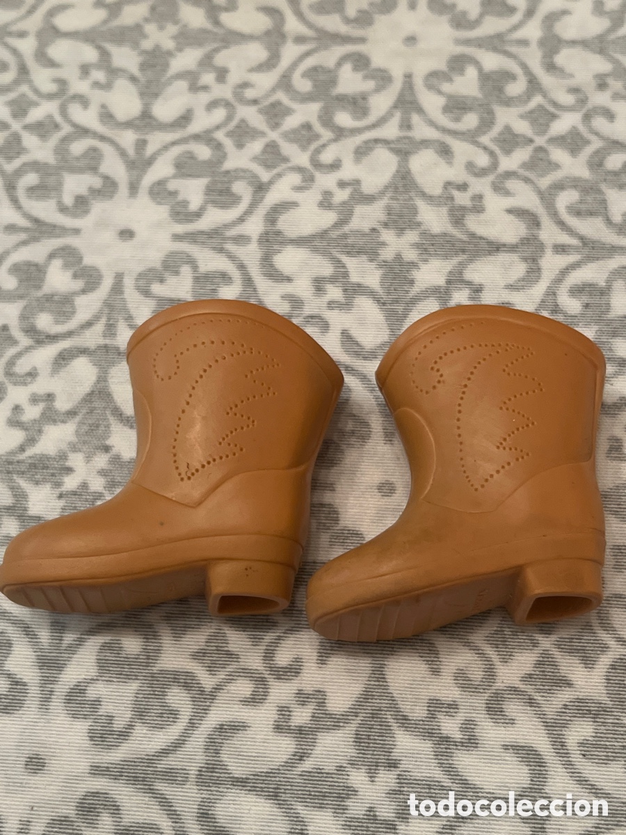 Mu&ntilde;ecas Nancy y Lucas: NANCY BOTAS MARRON CLARO ORIGINALES - Foto 2
