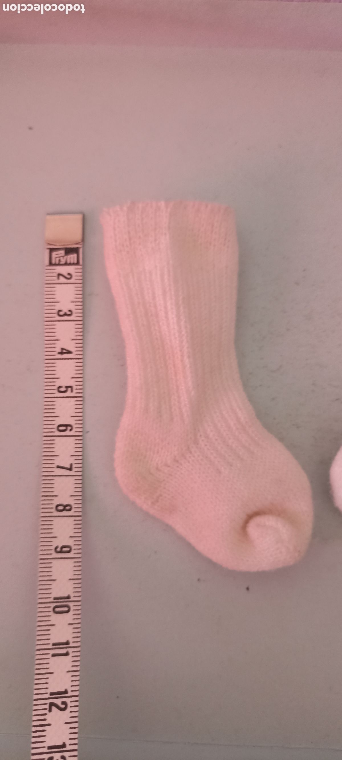 Mu&ntilde;ecas Nancy y Lucas: Calcetines Nancy originales altos blancos - Foto 3