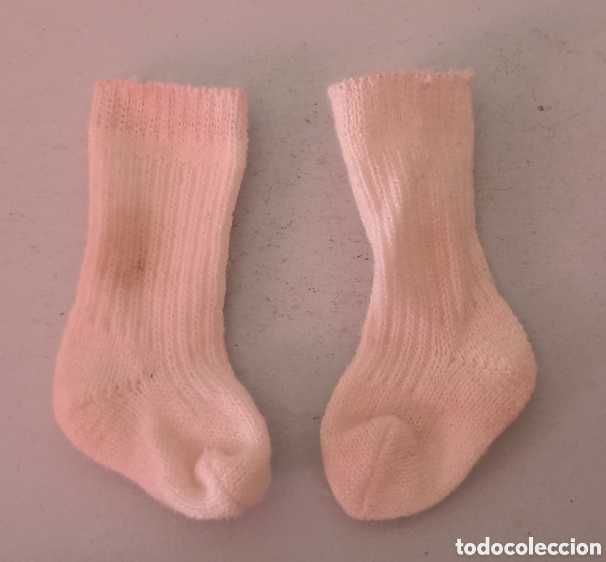 Mu&ntilde;ecas Nancy y Lucas: Calcetines Nancy originales altos blancos - Foto 2