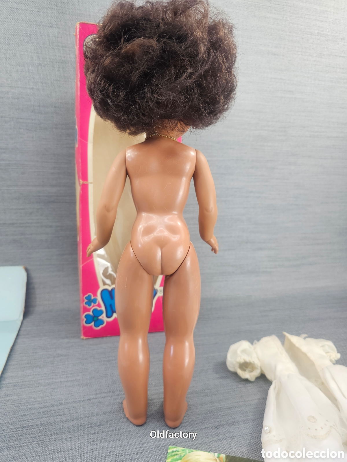 Mu&ntilde;ecas Nancy y Lucas: Mu&ntilde;eca Nancy mulata Original A&ntilde;o 74 edici&oacute;n especial - Foto 4