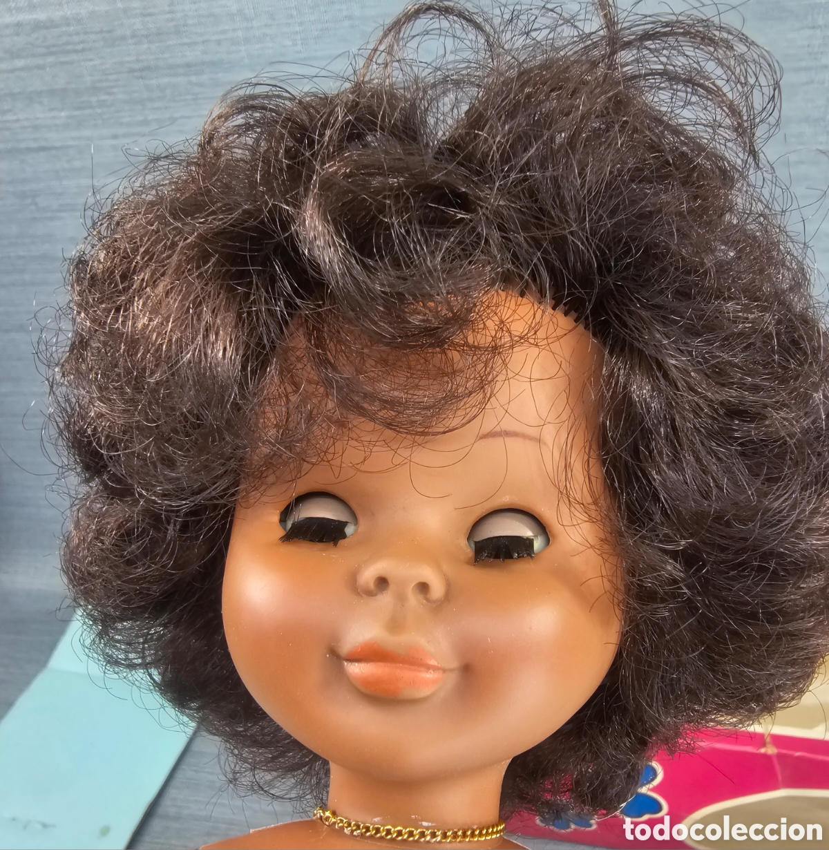 Mu&ntilde;ecas Nancy y Lucas: Mu&ntilde;eca Nancy mulata Original A&ntilde;o 74 edici&oacute;n especial - Foto 15
