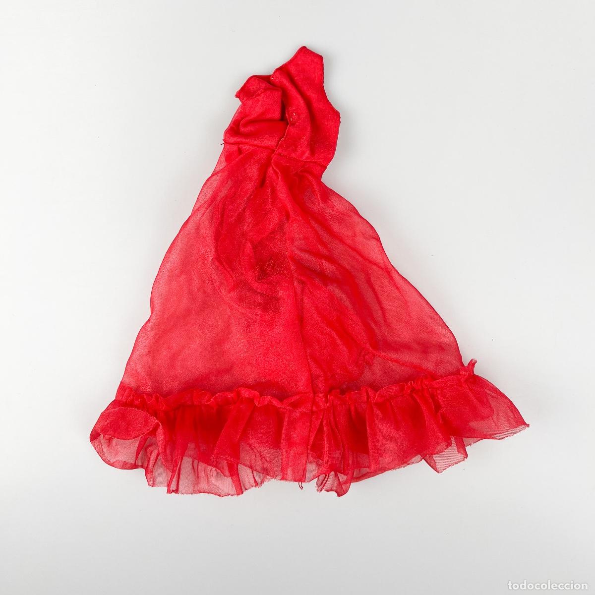 Mu&ntilde;ecas Nancy y Lucas: Vestido Largo rojo Nancy - Foto 2