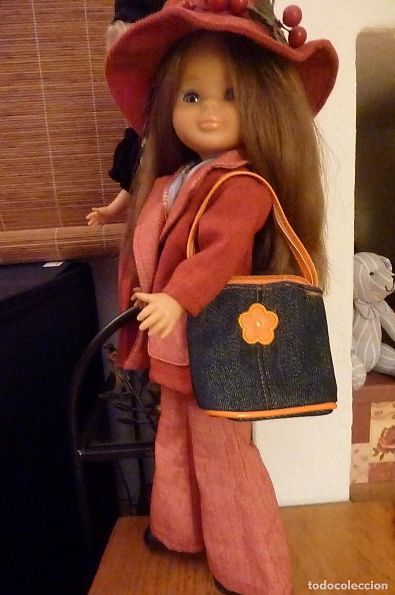 Mu&ntilde;ecas Nancy y Lucas: Bolso vaquero para Nancy - Foto 2