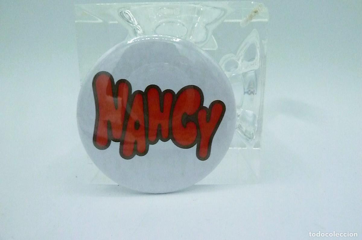 Mu&ntilde;ecas Nancy y Lucas: Chapa de aguja 5cm. Nancy - Foto 2