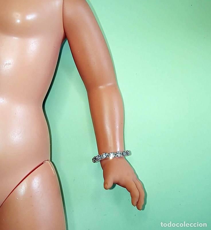 Mu&ntilde;ecas Nancy y Lucas: Pulsera diamantes mu&ntilde;eca Nancy de Famosa - Foto 1