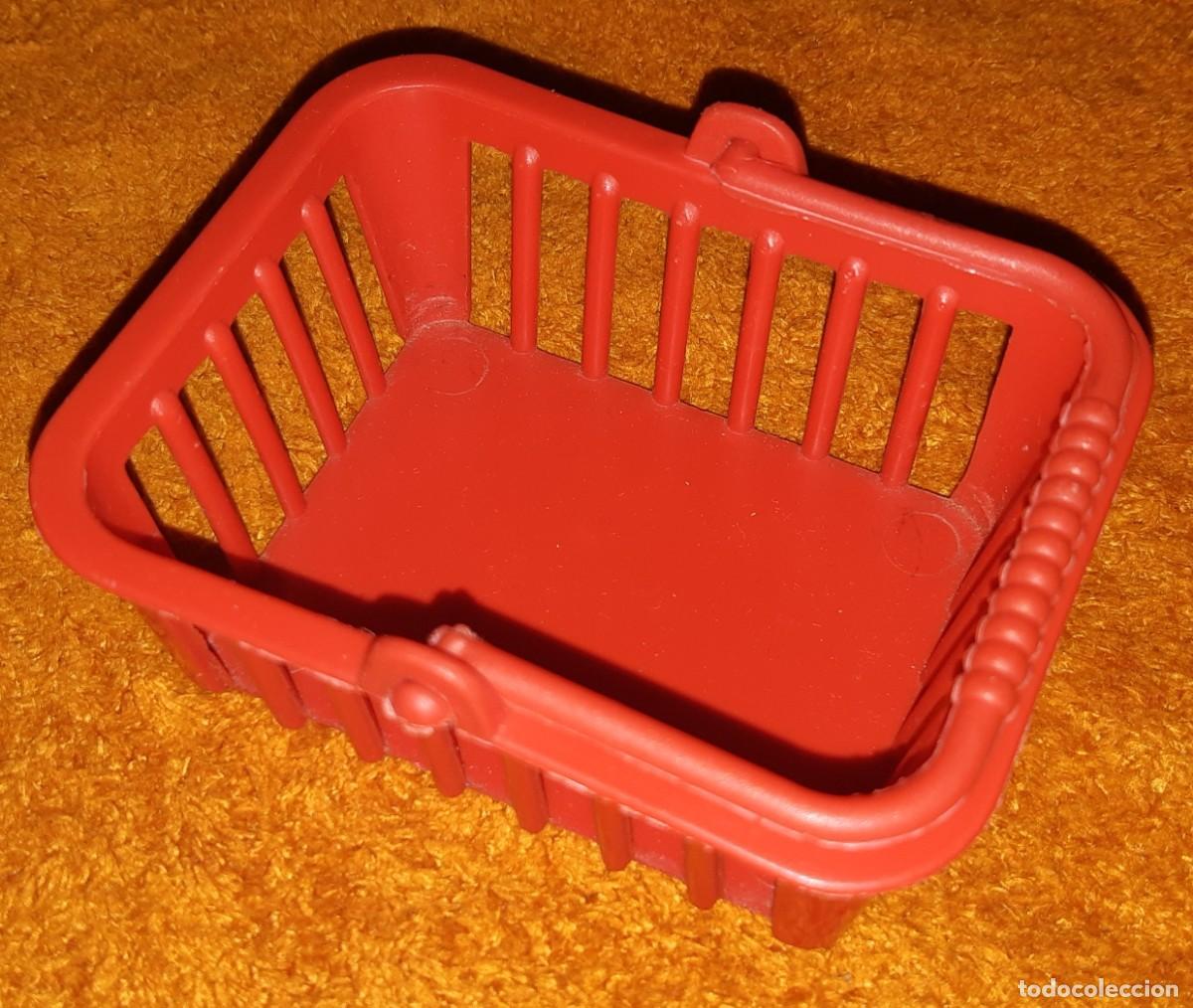 Mu&ntilde;ecas Nancy y Lucas: CESTA DE LA COMPRA Y POLLO PLASTICO TAMA&Ntilde;O NANCY MINIATURAS - Foto 3