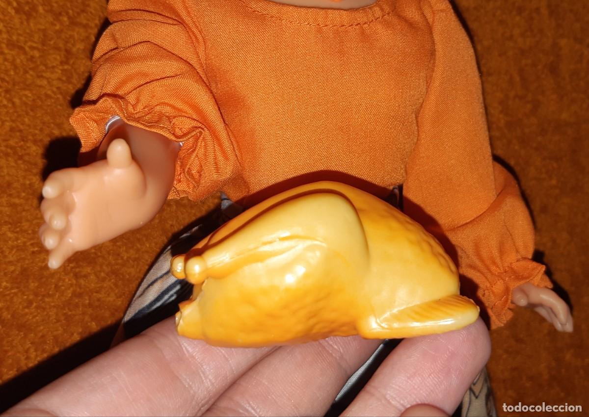 Mu&ntilde;ecas Nancy y Lucas: CESTA DE LA COMPRA Y POLLO PLASTICO TAMA&Ntilde;O NANCY MINIATURAS - Foto 5