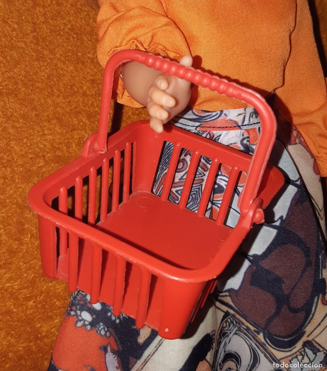 Mu&ntilde;ecas Nancy y Lucas: CESTA DE LA COMPRA Y POLLO PLASTICO TAMA&Ntilde;O NANCY MINIATURAS - Foto 8