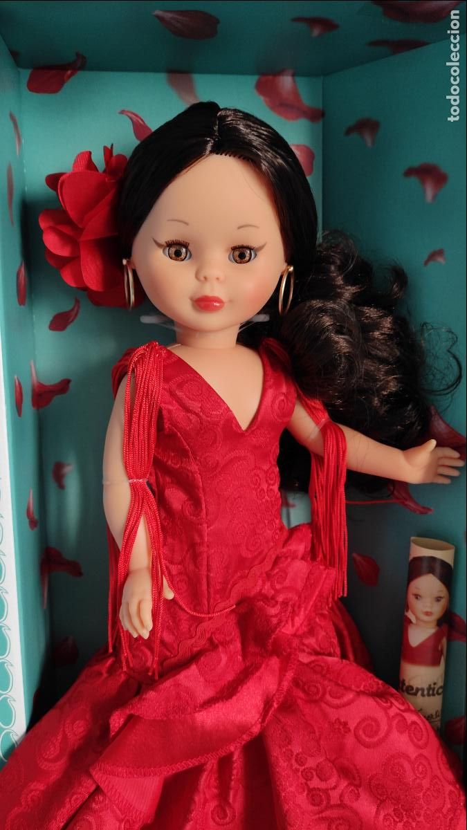 Mu&ntilde;ecas Nancy y Lucas: Nancy se viste de Flamenca 2023 - Foto 5