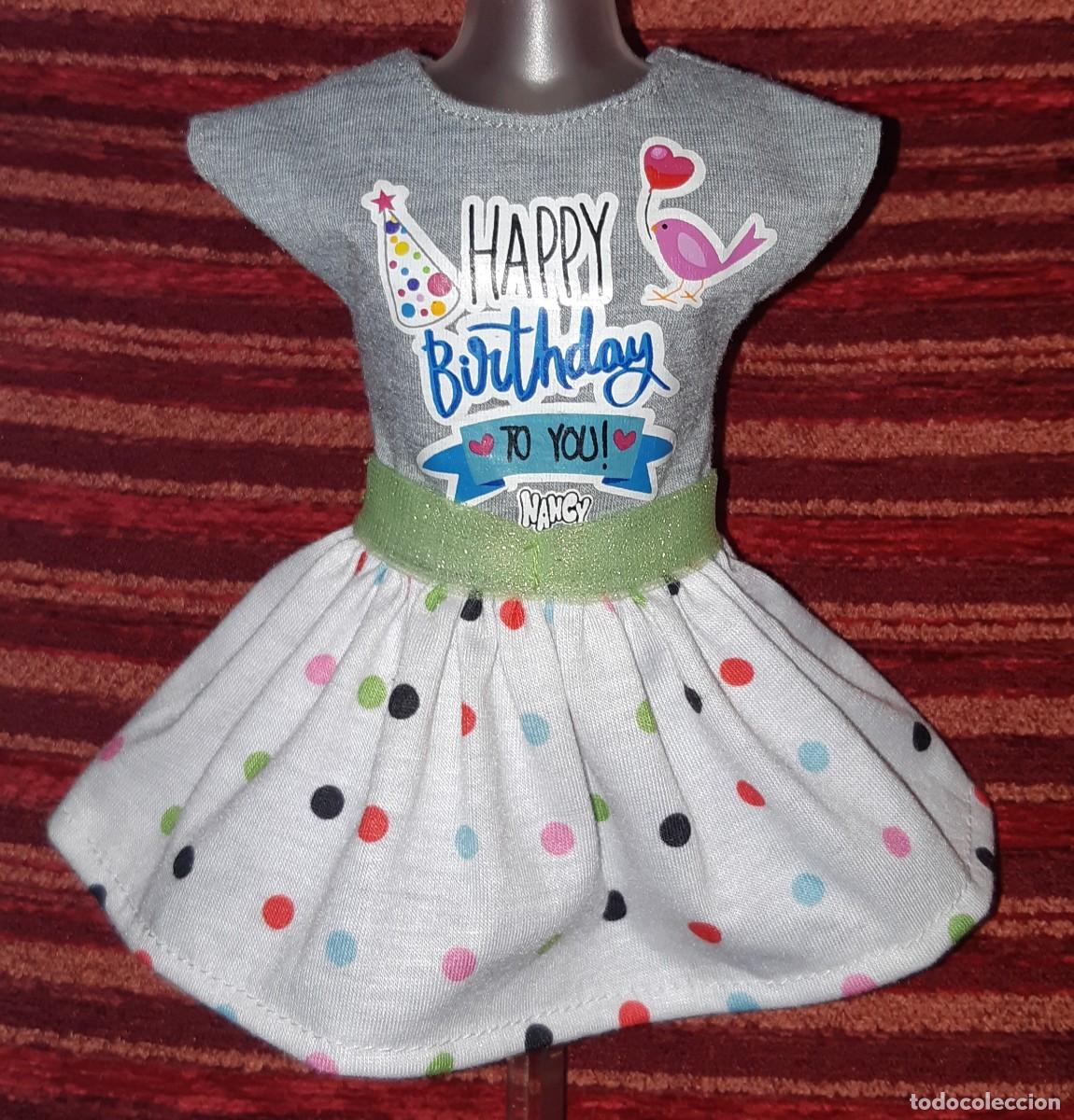 Mu&ntilde;ecas Nancy y Lucas: VESTIDO CUMPLEA&Ntilde;OS NANCY NEW DE FAMOSA - Foto 1