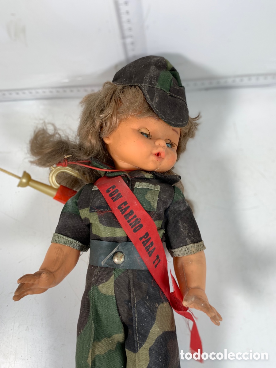 Mu&ntilde;ecas Nancy y Lucas: 01_ mu&ntilde;eca antigua militar - Foto 6