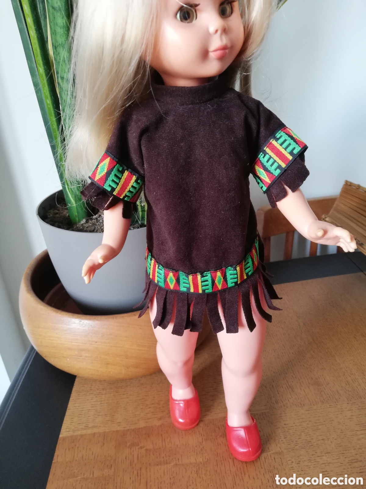 Mu&ntilde;ecas Nancy y Lucas: VESTIDO INDIO, APACHE PARA. MU&Ntilde;ECA NANCY FAMOSA - Foto 3