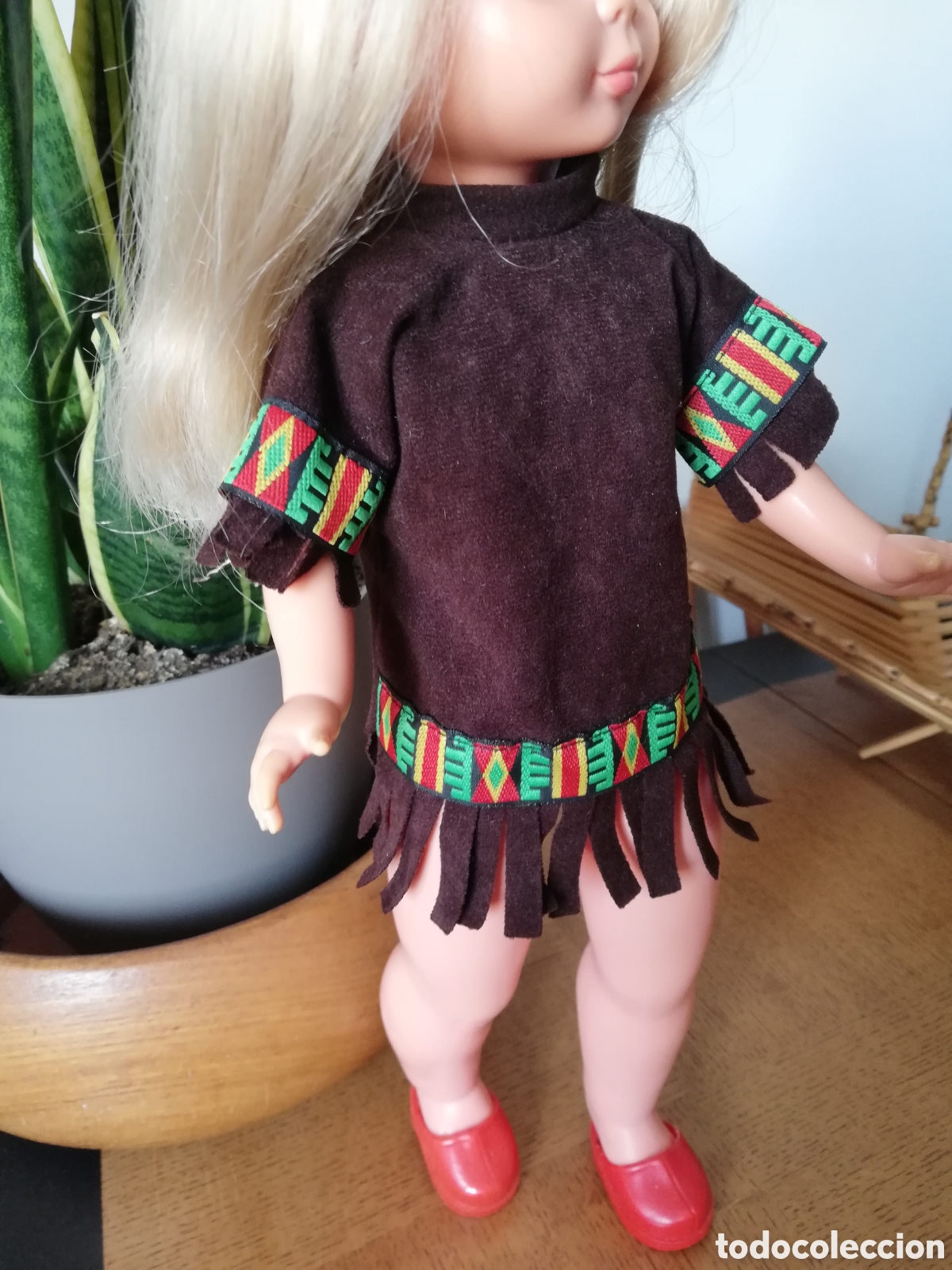 Mu&ntilde;ecas Nancy y Lucas: VESTIDO INDIO, APACHE PARA. MU&Ntilde;ECA NANCY FAMOSA - Foto 4