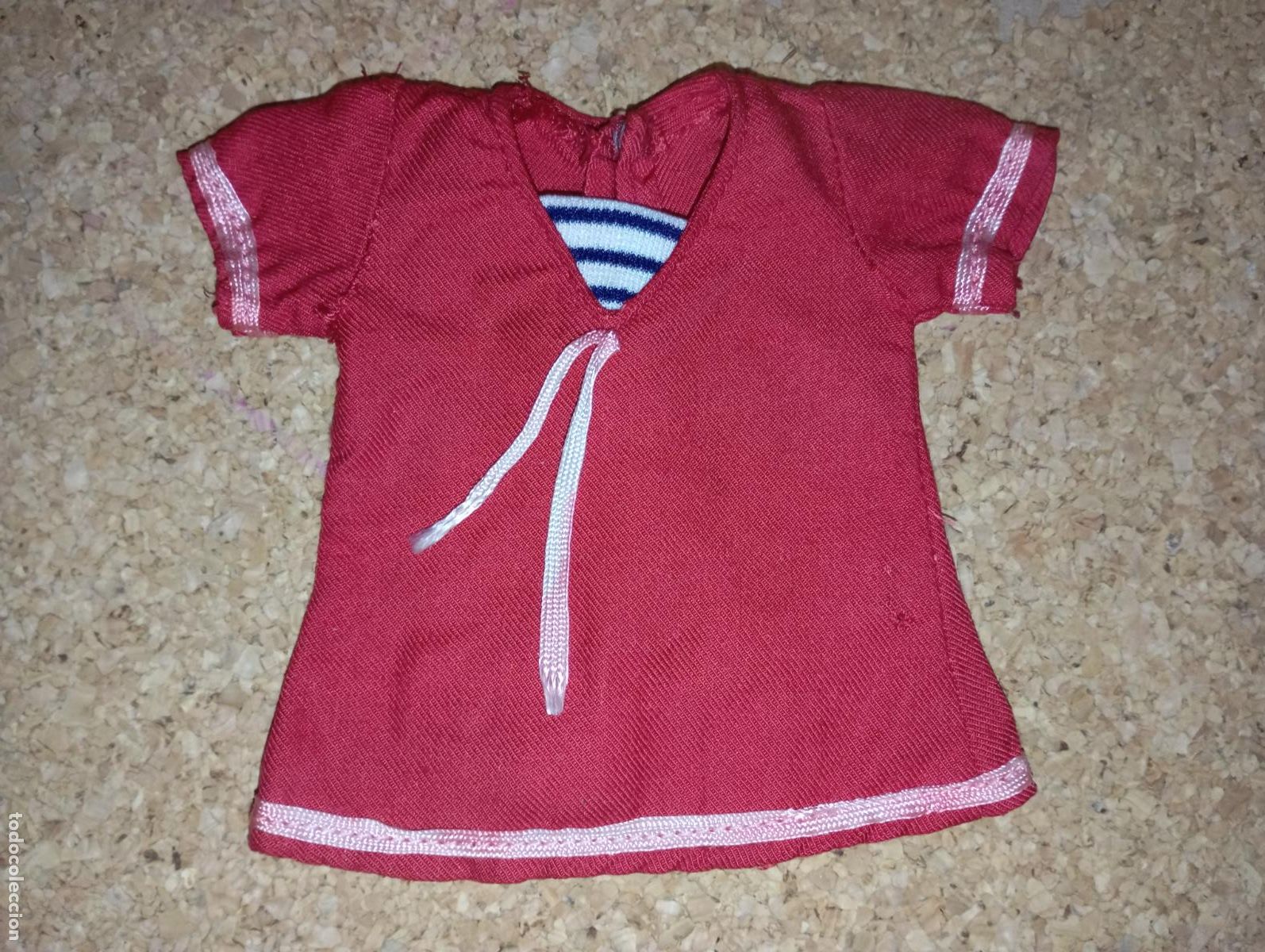 Mu&ntilde;ecas Nancy y Lucas: Blusa de conjunto de mu&ntilde;eca Nancy marinera - Foto 1