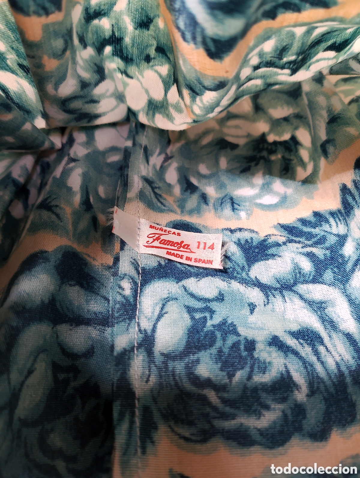 Mu&ntilde;ecas Nancy y Lucas: Vestido &rdquo;nostalgia azul&rdquo; de Nancy - Foto 2