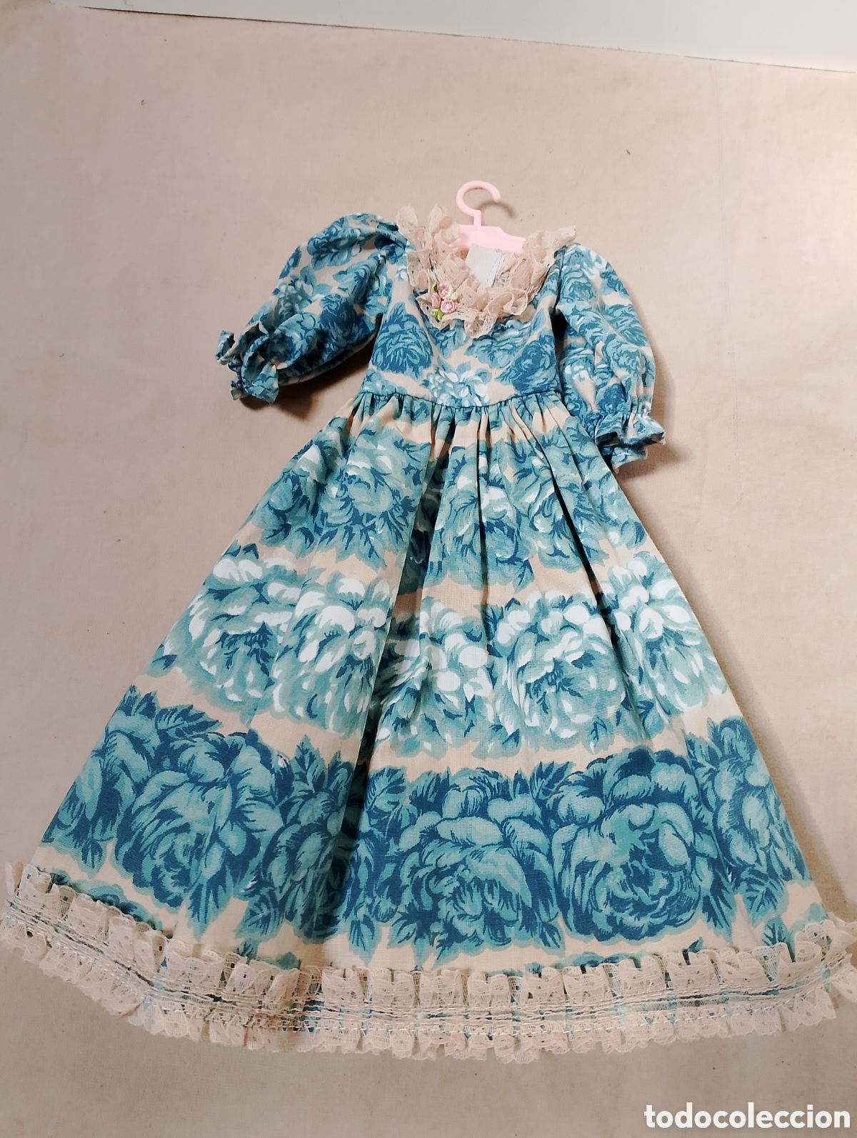 Mu&ntilde;ecas Nancy y Lucas: Vestido &rdquo;nostalgia azul&rdquo; de Nancy - Foto 1