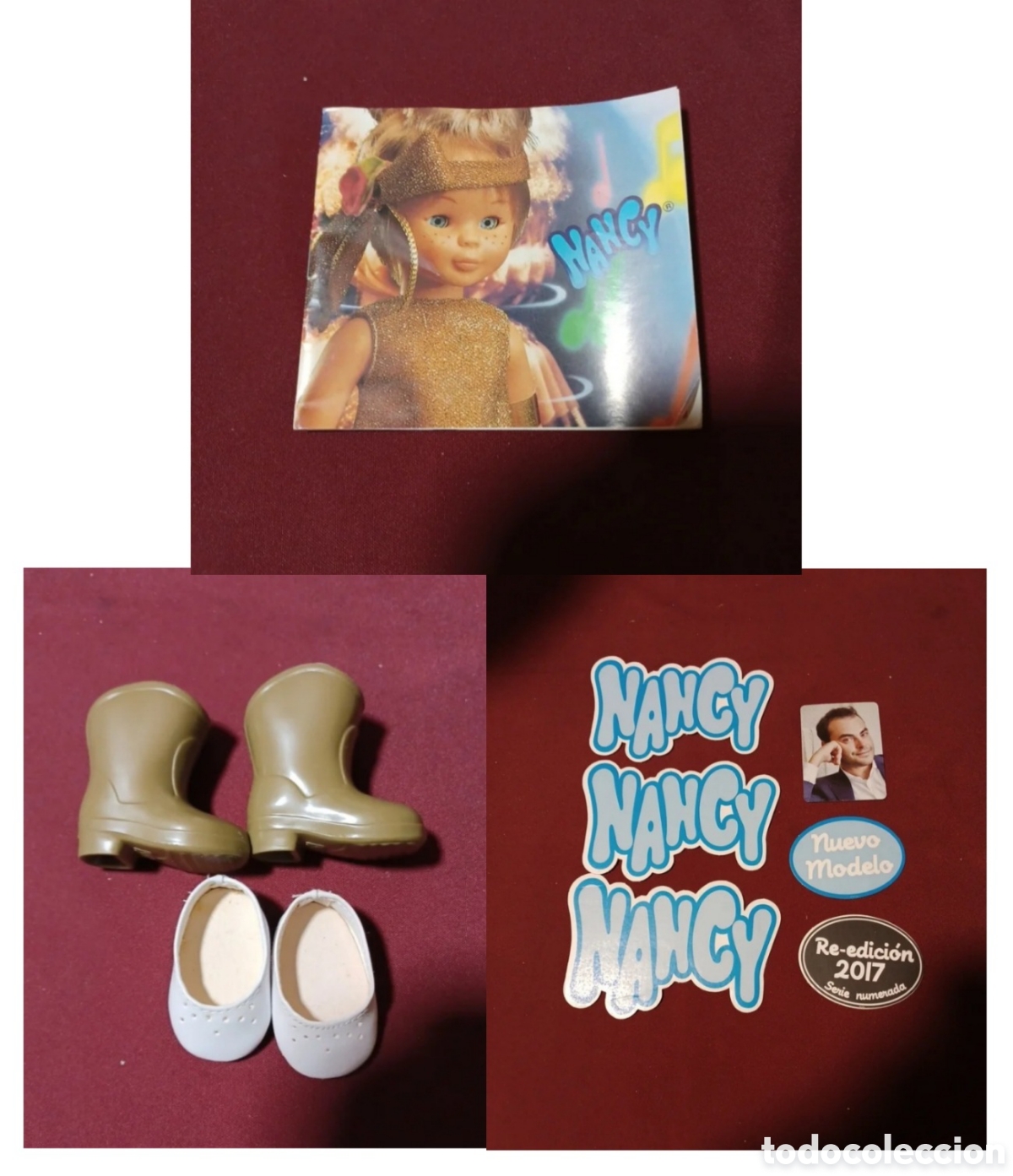 Mu&ntilde;ecas Nancy y Lucas: Lote Nancy Botas y Cat&aacute;logo - Foto 1
