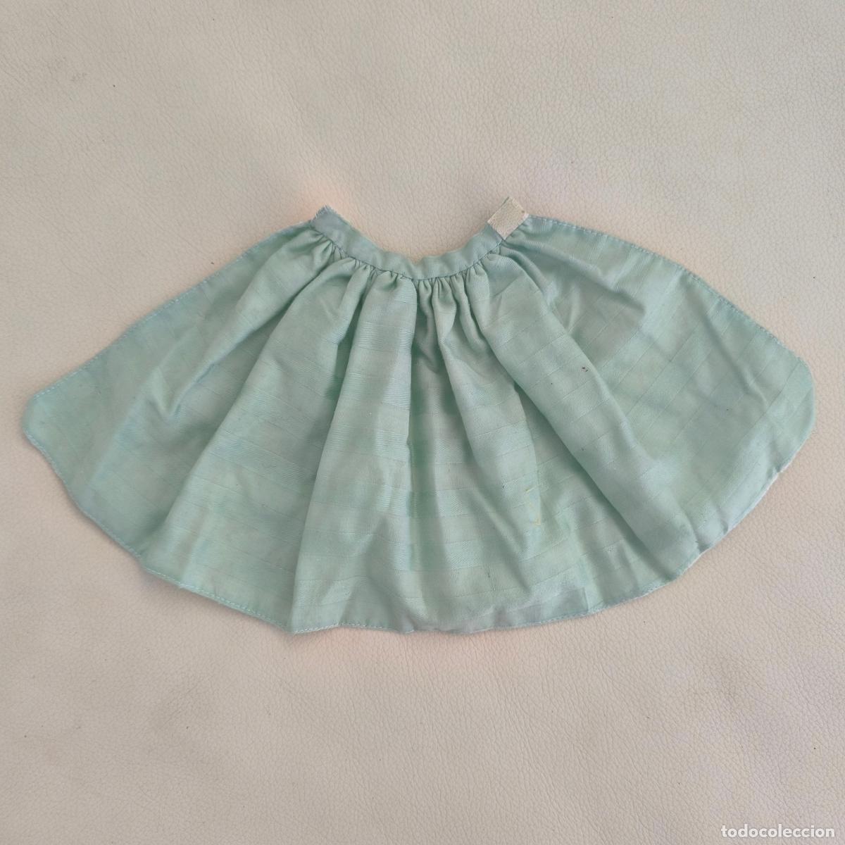 Mu&ntilde;ecas Nancy y Lucas: Falda vestido encaje verde Nancy ?? - Foto 4