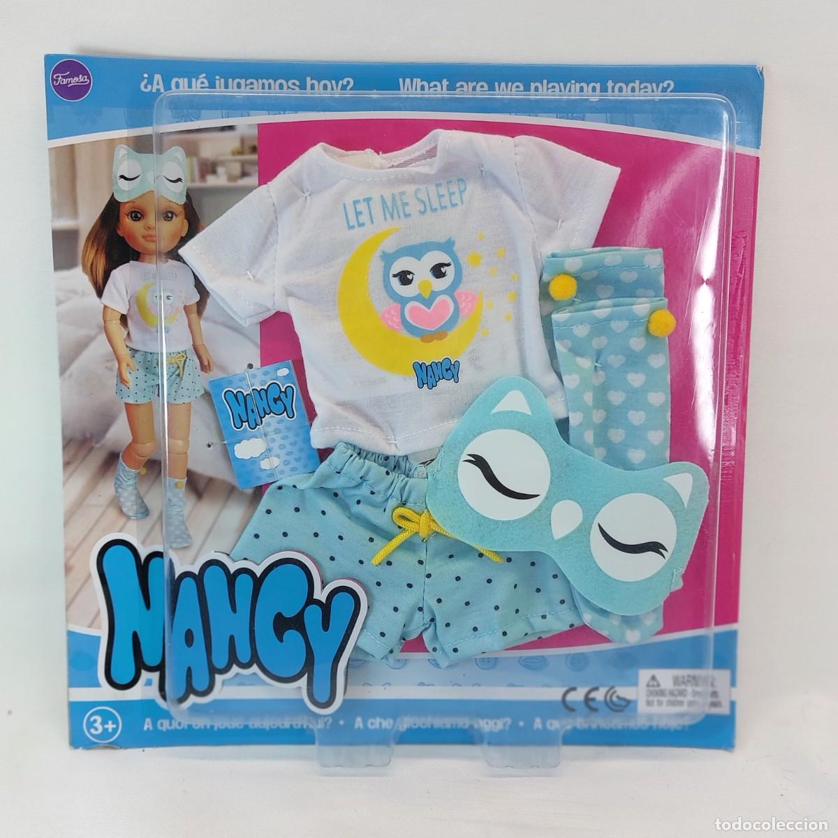 Mu&ntilde;ecas Nancy y Lucas: PIJAMA EN BLISTER DE NANCY NEW. - Foto 1