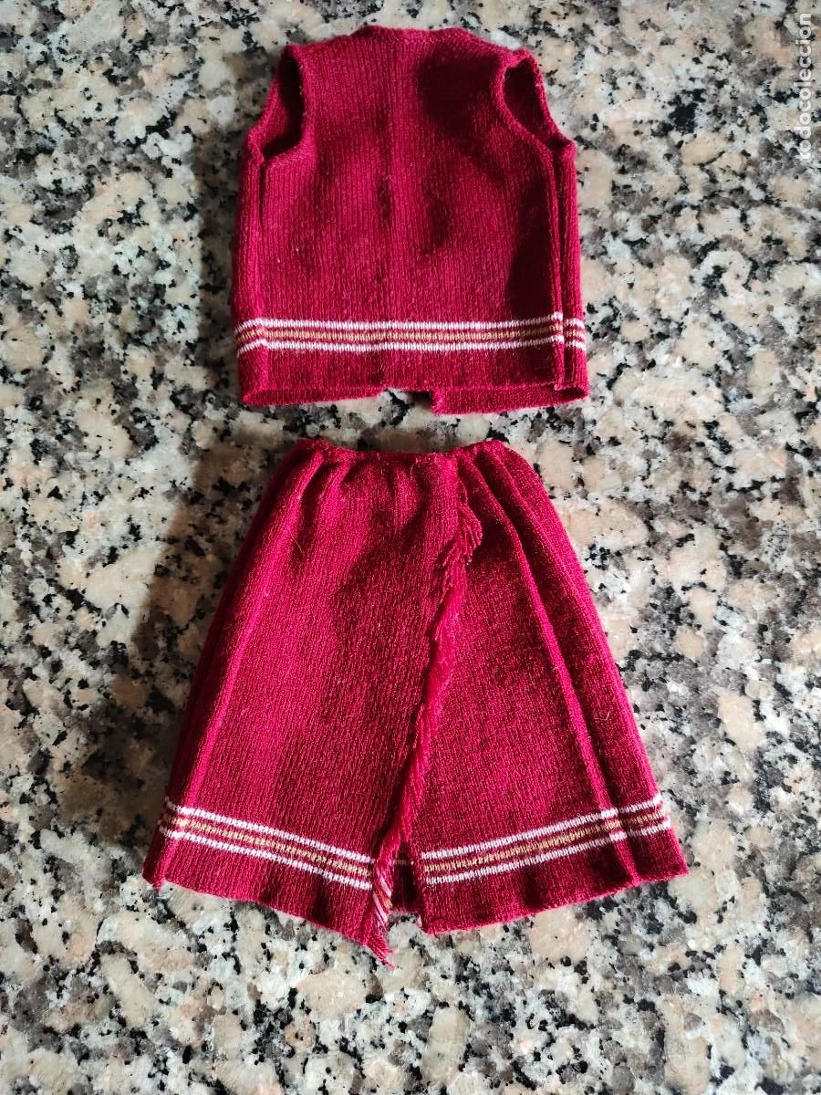 Mu&ntilde;ecas Nancy y Lucas: Conjunto Coordinado Rojo - Foto 2